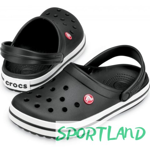 Sandały, klapki Crocs Crocband czarne 11016 38-39 Sandały, klapki Crocs Crocband czarne 11016 38-39