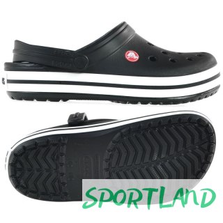 Sandały, klapki Crocs Crocband czarne 11016 39-40