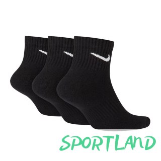 Skarpety Nike Everyday Cushion Ankle 3Pak M SX7667-010 42 - 46