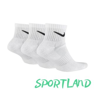 Skarpety Nike Everyday Cushion Ankle 3Pak M SX7667-100 34 - 38