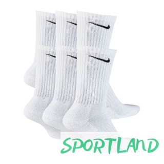 Skarpety Nike Everyday Cushion Crew 6Pak SX7666-100 34 - 38