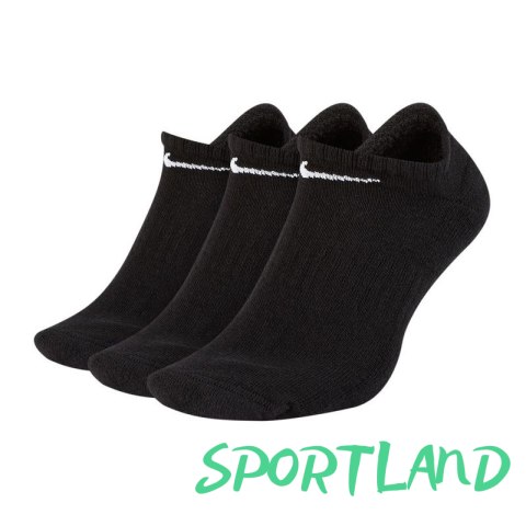 Skarpety Nike Everyday Cushion No Show 3Pak M SX7673-010 42 - 46 Skarpety Nike Everyday Cushion No Show 3Pak M SX7673-010 42 - 46
