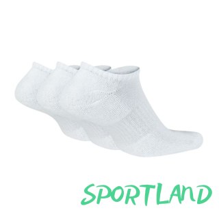 Skarpety Nike Everyday Cushion No Show 3Pak M SX7673-100 39 - 42