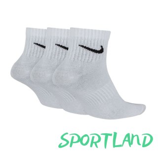 Skarpety Nike Everyday Lightweight Ankle 3Pak M SX7677-100 42 - 46