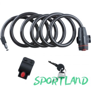 Zapięcie rowerowe Dunlop spiral cable lock 12 mm ST 56376 N/A