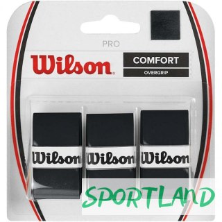 Owijka Wilson Pro Comfort Overgrip czarne WRZ4014BK N/A