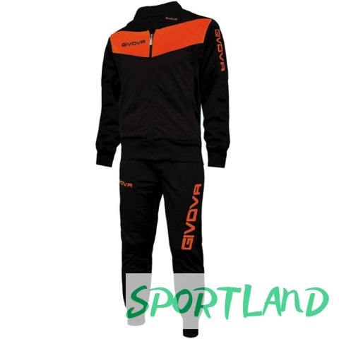 Dres Givova Tuta Visa Fluo TR018F 1028 S