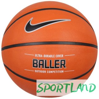 Piłka koszykowa 7 Nike Baller 8P N.KI.32.855.07-S pomarańczowy