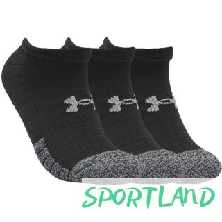 Skarpety Under Armour HeatGear No Show Socks 3-Pack W 1346755-001 36-41