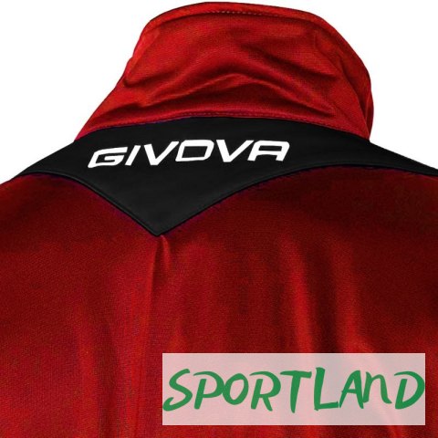 Dres Givova Tuta Visa TR018 1210 czerwony/czarny 2XL Dres Givova Tuta Visa TR018 1210 czerwony/czarny 2XL
