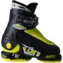 Buty narciarskie Roces Idea Up czarno-limonkowe Jr 450490 18 25-29