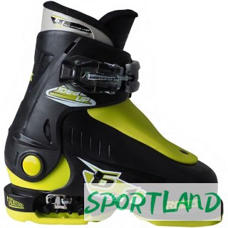 Buty narciarskie Roces Idea Up czarno-limonkowe Jr 450490 18 25-29