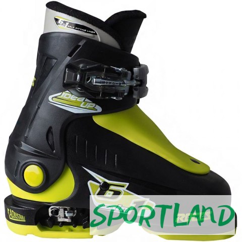 Buty narciarskie Roces Idea Up czarno-limonkowe Jr 450490 18 25-29 Buty narciarskie Roces Idea Up czarno-limonkowe Jr 450490 18 25-29