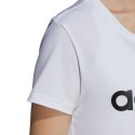 Koszulka adidas W D2M Logo Tee W DU2080 2XS