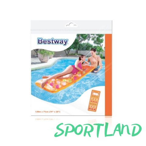 Materac do pływania Bestway 188x71cm 43040 N/A