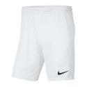Spodenki Nike Park III Knit Jr BV6865-100 140 cm