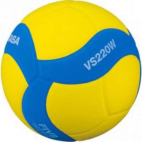 Piłka siatkowa Mikasa VS220W-Y-BL 5 Piłka siatkowa Mikasa VS220W-Y-BL 5