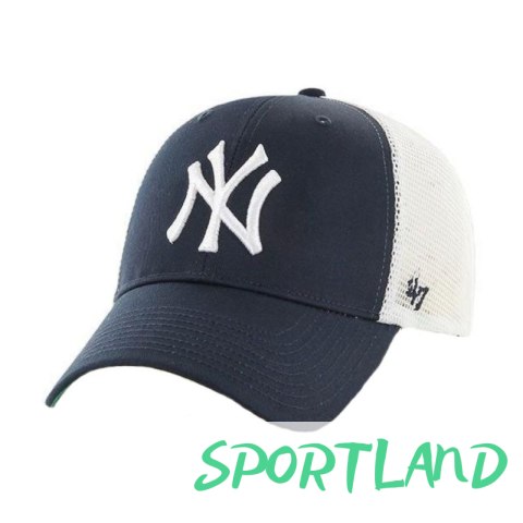 Czapka z daszkiem 47 Brand MLB New York Yankees Branson Cap B-BRANS17CTP-NY One size Czapka z daszkiem 47 Brand MLB New York Yankees Branson Cap B-BRANS17CTP-NY One size
