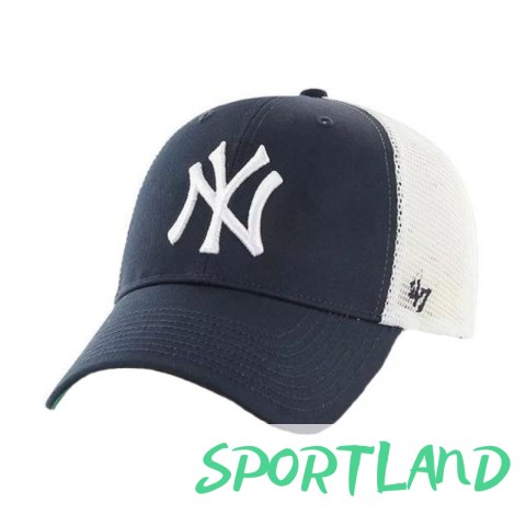 Czapka z daszkiem 47 Brand MLB New York Yankees Branson Cap B-BRANS17CTP-NY One size Czapka z daszkiem 47 Brand MLB New York Yankees Branson Cap B-BRANS17CTP-NY One size