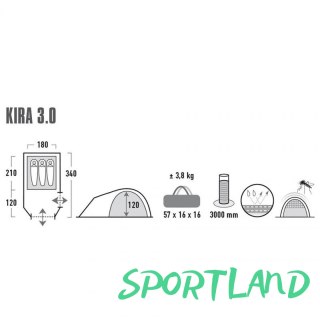 Namiot High Peak Kira 3 10370 N/A