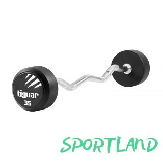 Barbell łamany tiguar PU 35 kg TI-WLBPU035 N/A