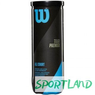 Piłki do tenisa ziemnego Wilson Tour Premier All Court 3 szt WRT109400 N/A