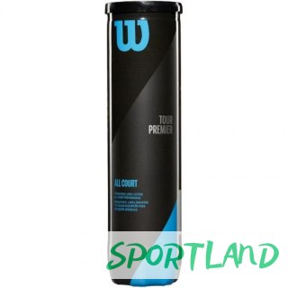 Piłki do tenisa ziemnego Wilson Tour Premier All Court 4 szt WRT119400 N/A