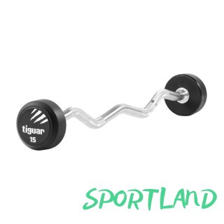 Sztanga tiguar barbell łamany TI-WLBPU015 N/A