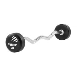 Sztanka tiguar barbell łamany TI-WLBPU020 N/A