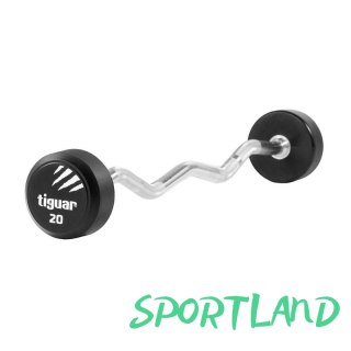 Sztanka tiguar barbell łamany TI-WLBPU020 N/A