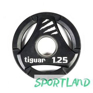 Talerz olimpijski tiguar PU 1,25 kg TI-WTPU00125 N/A