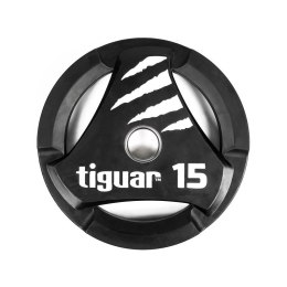 Talerz olimpijski tiguar PU 15 kg TI-WTPU01500 N/A