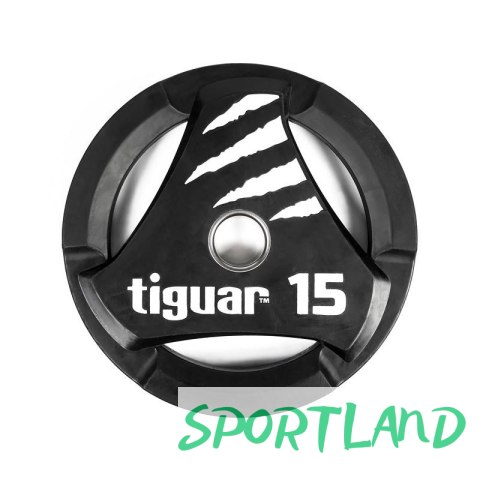 Talerz olimpijski tiguar PU 15 kg TI-WTPU01500 N/A Talerz olimpijski tiguar PU 15 kg TI-WTPU01500 N/A