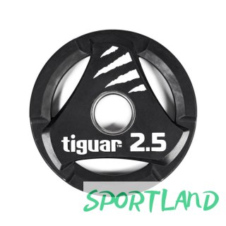 Talerz olimpijski tiguar PU 2,5 kg TI-WTPU00250 N/A
