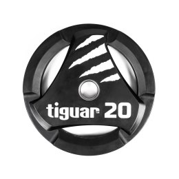 Talerz olimpijski tiguar PU 20 kg TI-WTPU02000 N/A