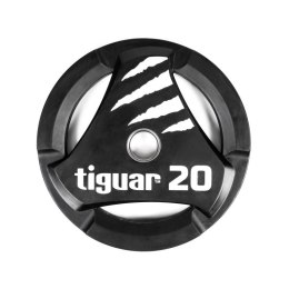 Talerz olimpijski tiguar PU 20 kg TI-WTPU02000 N/A