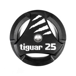 Talerz olimpijski tiguar PU 25 kg TI-WTPU02500 N/A
