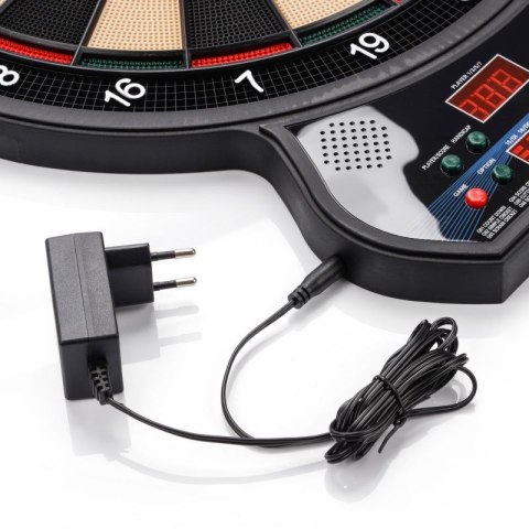 Tarcza do darta Meteor elektroniczna 4-led 24689 uniw Tarcza do darta Meteor elektroniczna 4-led 24689 uniw
