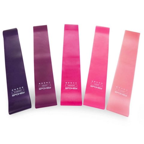 Zestaw gum do ćwiczeń Spokey 5 szt. 928944 N/A Zestaw gum do ćwiczeń Spokey 5 szt. 928944 N/A