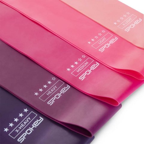Zestaw gum do ćwiczeń Spokey 5 szt. 928944 N/A Zestaw gum do ćwiczeń Spokey 5 szt. 928944 N/A