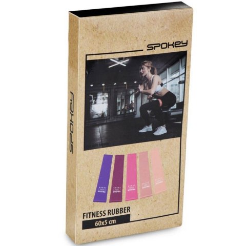 Zestaw gum do ćwiczeń Spokey 5 szt. 928944 N/A Zestaw gum do ćwiczeń Spokey 5 szt. 928944 N/A