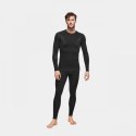Bielizna termoaktywna Alpinus Active Base Layer Set czarno-szara M GT43257 M