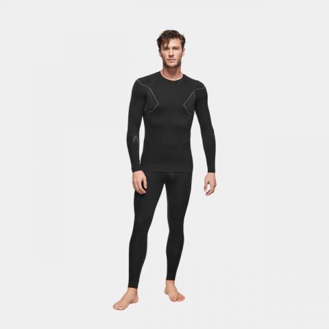 Bielizna termoaktywna Alpinus Active Base Layer Set czarno-szara M GT43257 S Bielizna termoaktywna Alpinus Active Base Layer Set czarno-szara M GT43257 S