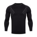 Koszulka termoaktywna Alpinus Active Base Layer czarno-szara M GT43189 S