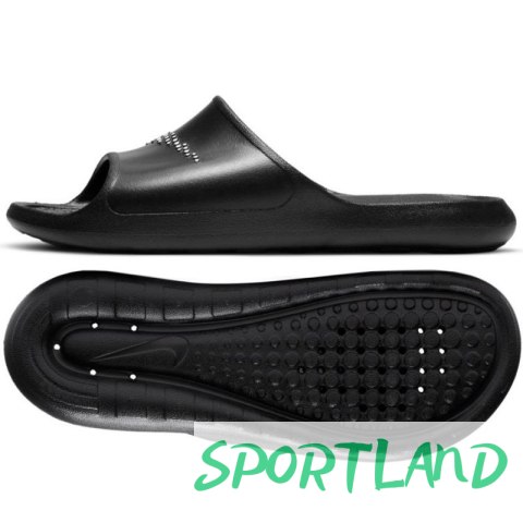 Klapki Nike Victori One M CZ5478-001 czarne 45 Klapki Nike Victori One M CZ5478-001 czarne 45