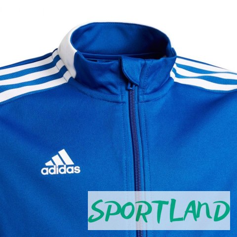 Bluza piłkarska adidas Tiro 21 Track Jr GM7315 128cm Bluza piłkarska adidas Tiro 21 Track Jr GM7315 128cm