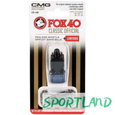 Gwizdek Fox 40 CMG Classic Official 9601-00089603-0008 115 dB Gwizdek Fox 40 CMG Classic Official 9601-00089603-0008 115 dB