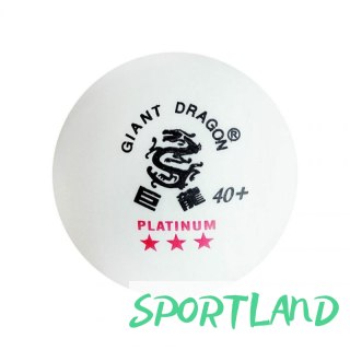 Zestaw piłeczek do tenisa stołowego Smj Giant Dragon Platinum Star*** 6 szt. 8333 N/A