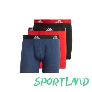 Bielizna adidas Logo Boxer Briefs 3 Pairs M GN2018 S