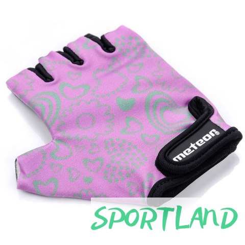 Rękawiczki rowerowe Meteor Flower Jr 23374 XS Rękawiczki rowerowe Meteor Flower Jr 23374 XS